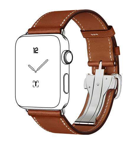 Hermes watch leather strap